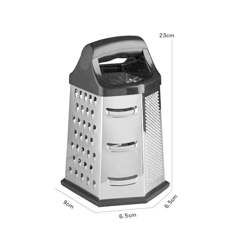 Multifunctional Vegetables Box Grater Stainless Steel 6 Sides Slicer Shredders Manual Cheese Potato Graters Kitchen Accessories - KIMLUD