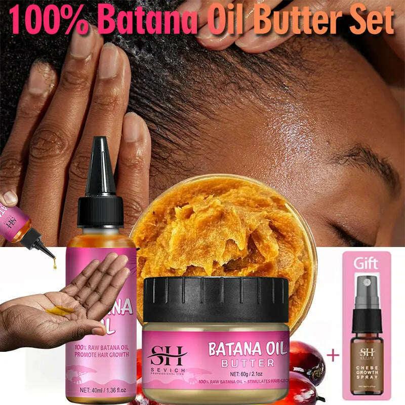 KIMLUD, Natural 100% Pure Batana Oil For Hair Growth Batana Oil Butter Hair Mask From Honduras Hair Loss Treatment For Black Men & Women, KIMLUD Womens Clothes