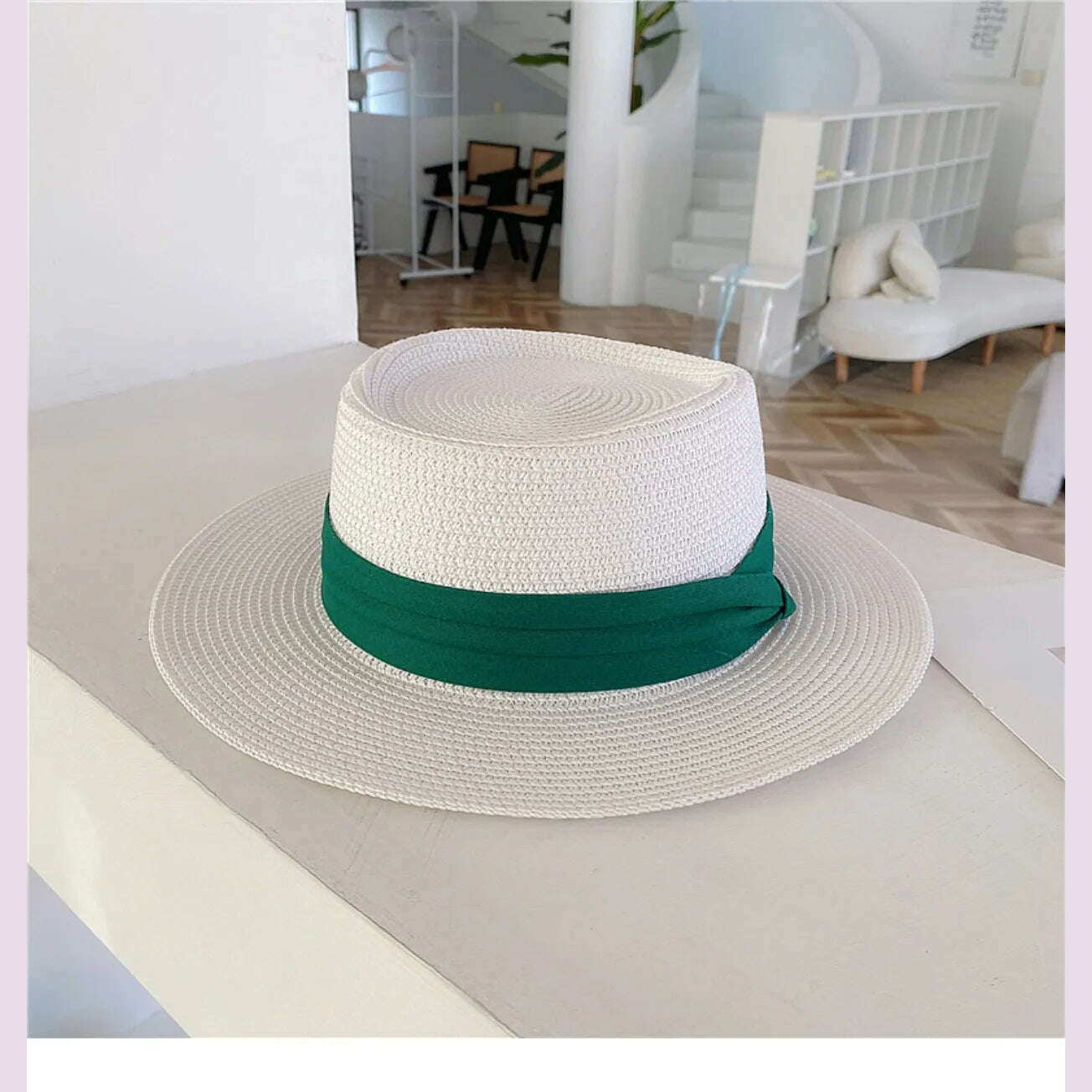 KIMLUD, Net celebrity sun-shading flat straw hat women summer fedora hat travel on the beach and beach vacation sunscreen hat панама, 20 / China / 56-58cm, KIMLUD APPAREL - Womens Clothes