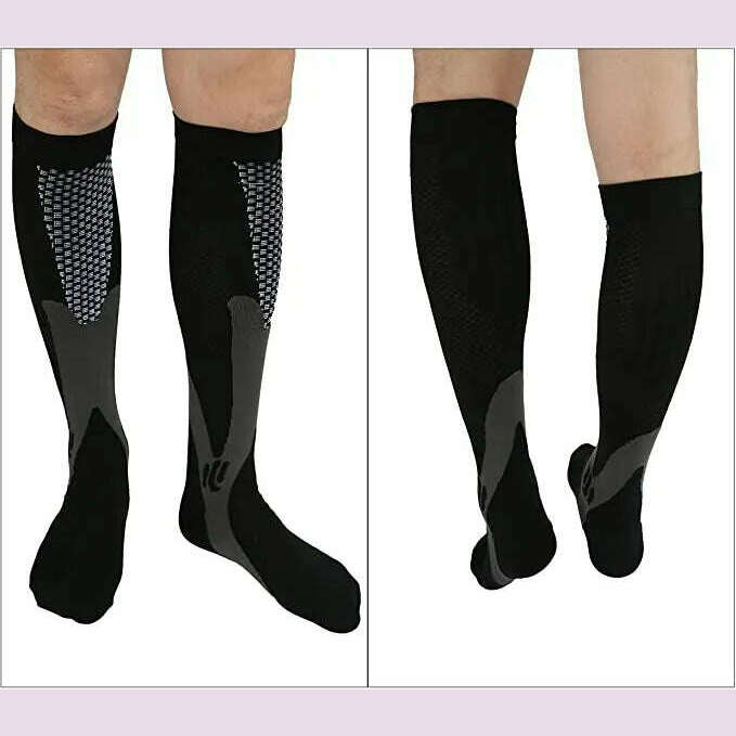 KIMLUD, New Arrival Stockings Compression Golf Sport Socks Medical Nursing Stockings Prevent Varicose Veins Socks Fit For Rugby Socks, KIMLUD Womens Clothes