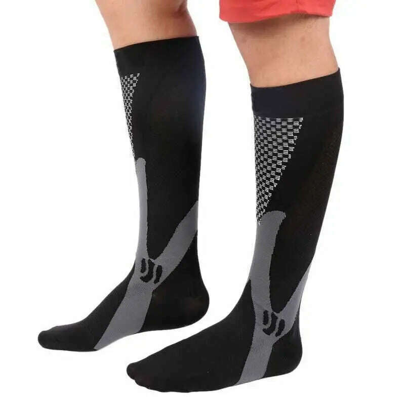 KIMLUD, New Arrival Stockings Compression Golf Sport Socks Medical Nursing Stockings Prevent Varicose Veins Socks Fit For Rugby Socks, KIMLUD Womens Clothes