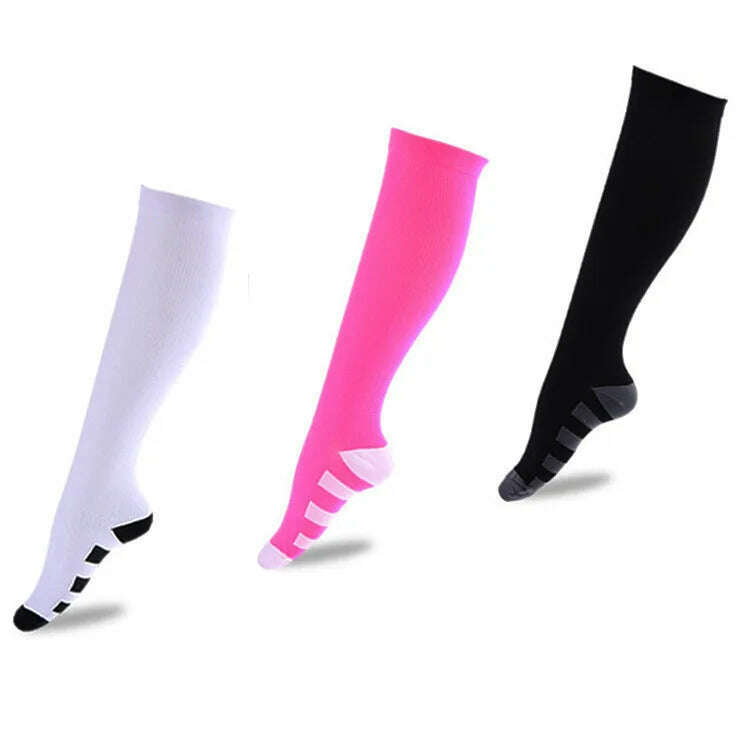 KIMLUD, New Arrival Stockings Compression Golf Sport Socks Medical Nursing Stockings Prevent Varicose Veins Socks Fit For Rugby Socks, KIMLUD Womens Clothes