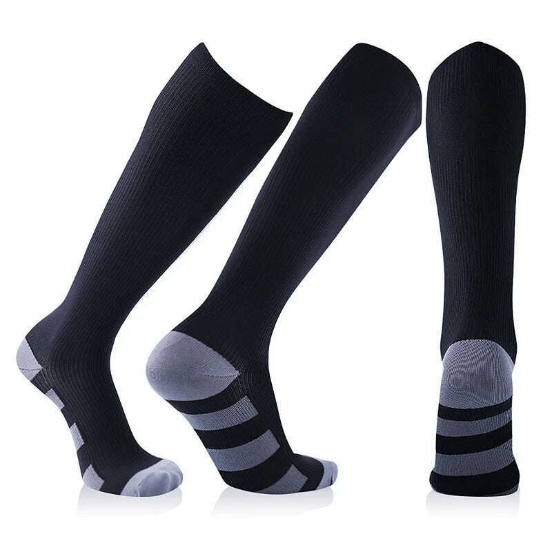 KIMLUD, New Arrival Stockings Compression Golf Sport Socks Medical Nursing Stockings Prevent Varicose Veins Socks Fit For Rugby Socks, KIMLUD Womens Clothes