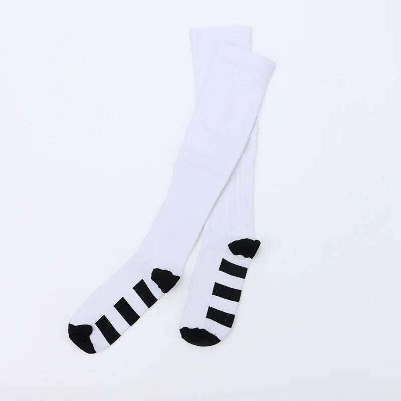 KIMLUD, New Arrival Stockings Compression Golf Sport Socks Medical Nursing Stockings Prevent Varicose Veins Socks Fit For Rugby Socks, KIMLUD Womens Clothes