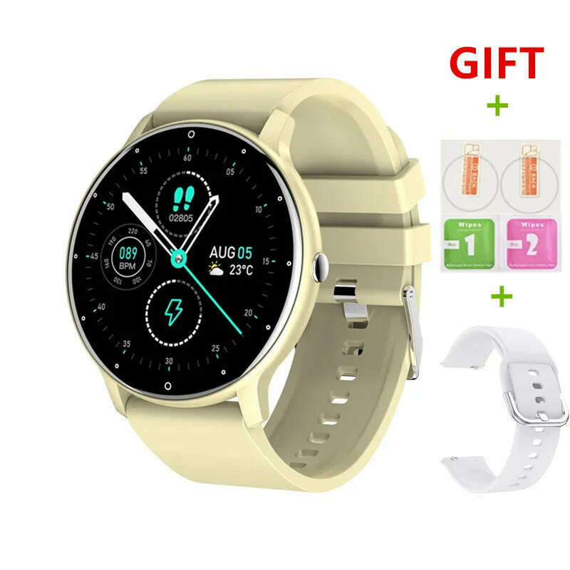 New Bluetooth Call Smart Watch Men Fitness Tracker Heart Rate Sleep Monitoring Sport Waterproof Smartwatch Women For Android IOS - KIMLUD