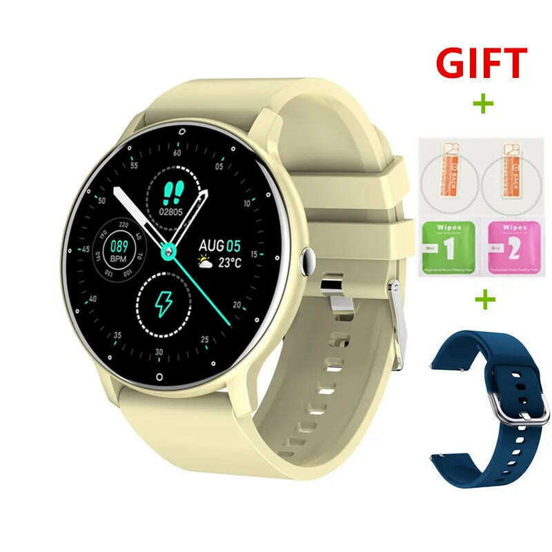 New Bluetooth Call Smart Watch Men Fitness Tracker Heart Rate Sleep Monitoring Sport Waterproof Smartwatch Women For Android IOS - KIMLUD