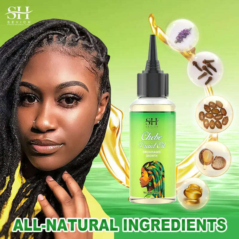 KIMLUD, New Chebe Braid Hair Growth Oil African Fast Hair Strengthener Anti Hair Loss Treatment Products Braid Anti Breaking Hair Care, KIMLUD Womens Clothes