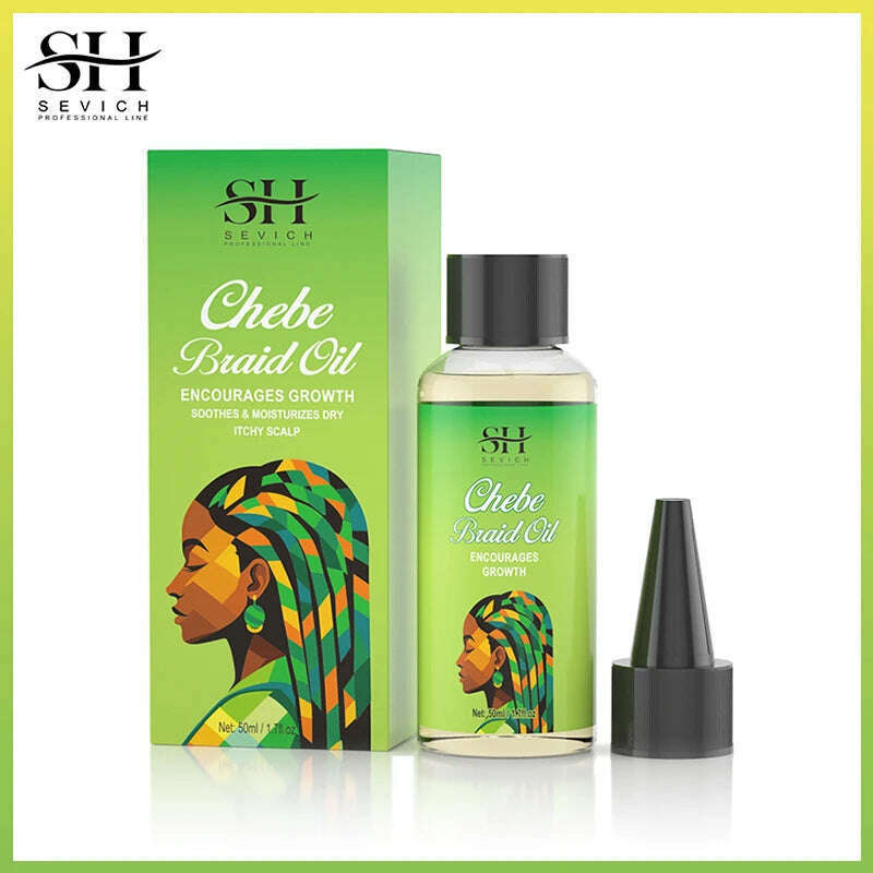 New Chebe Braid Hair Growth Oil African Fast Hair Strengthener Anti Hair Loss Treatment Products Braid Anti Breaking Hair Care - KIMLUD