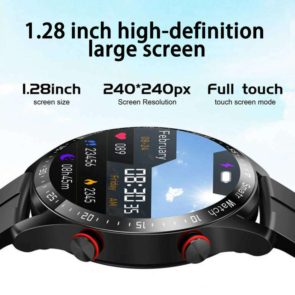 KIMLUD, New HW20 Smart Watch Men ECG+PPG Smartwatch Waterproof Bluetooth Call Heart Rate Monitoring Message Reminder Sports Watch Men, KIMLUD Womens Clothes