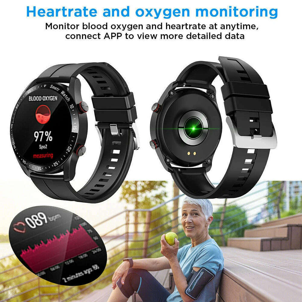 KIMLUD, New HW20 Smart Watch Men ECG+PPG Smartwatch Waterproof Bluetooth Call Heart Rate Monitoring Message Reminder Sports Watch Men, KIMLUD Womens Clothes