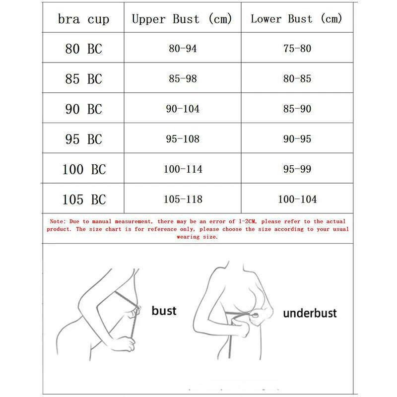 KIMLUD, New Large Size Luxury Lace Lace Without Steel Ring Women's Bra Push Up Breathable Comfortable Adjustable Women's Underwear, KIMLUD Womens Clothes