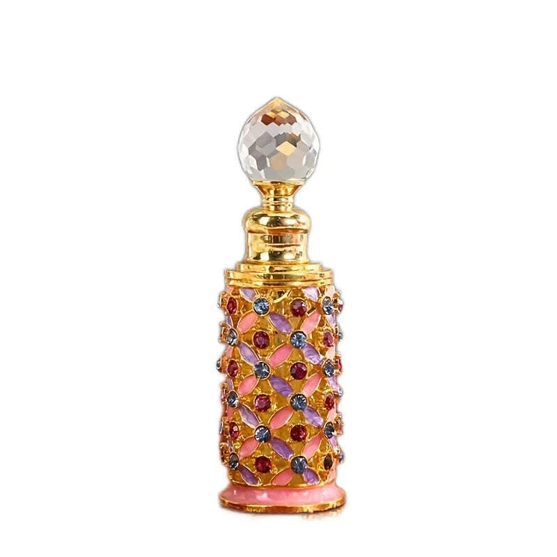 KIMLUD, New perfume bottle with essential oils Arabian Middle Eastern style empty bottle, KIMLUD Womens Clothes