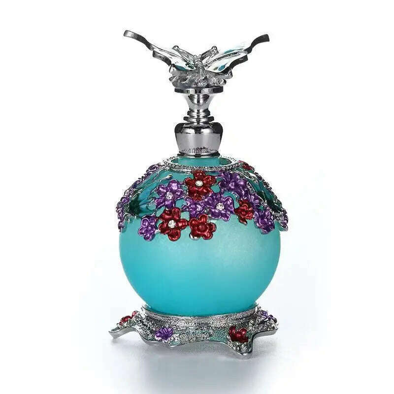 New perfume bottle with essential oils Arabian Middle Eastern style empty bottle - KIMLUD