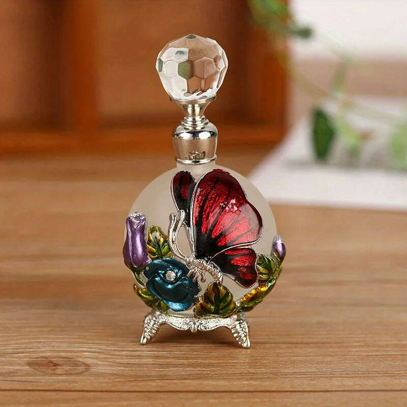 New perfume bottle with essential oils Arabian Middle Eastern style empty bottle - KIMLUD