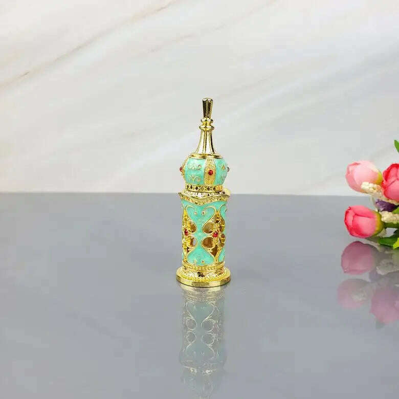 KIMLUD, New perfume bottle with essential oils Arabian Middle Eastern style empty bottle, 3ml 1 / Glass, KIMLUD APPAREL - Womens Clothes