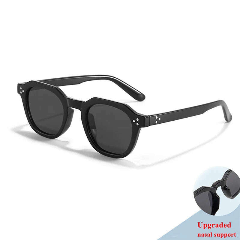 KIMLUD, New Retro Polarized TR90 Frame Men's Sunglasses Fashion Polygon Women Sunglasses Male Outddor High Quality Travel UV400 Eyewear, C23 / CHINA, KIMLUD APPAREL - Womens Clothes