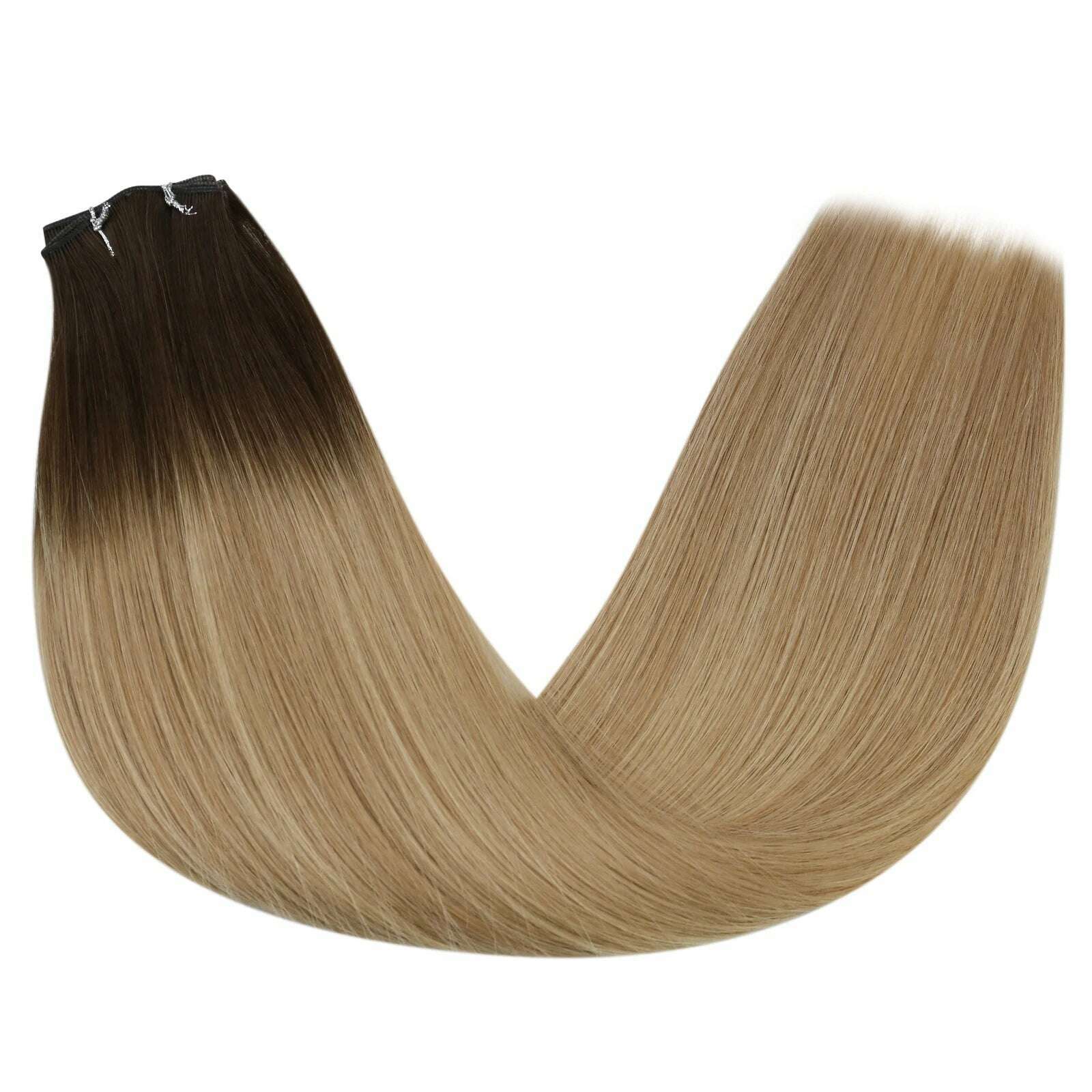 [NEW] Ugeat Human Hair Weft Virgin Human Hair Extensions Genius Weft Human Hair Extensinos Salon Quality Last 12 Months - KIMLUD