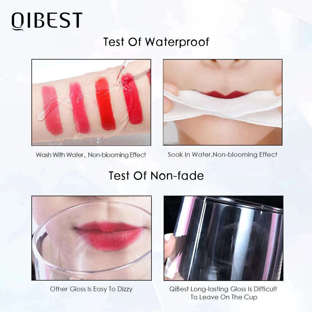 KIMLUD, NICEFACE Nude Matte Liquid Lipsticks Waterproof Long Lasting Lip Gloss Sexy Red Velvet Lip Tint Women Makeup Cosmetics Batom, KIMLUD Womens Clothes