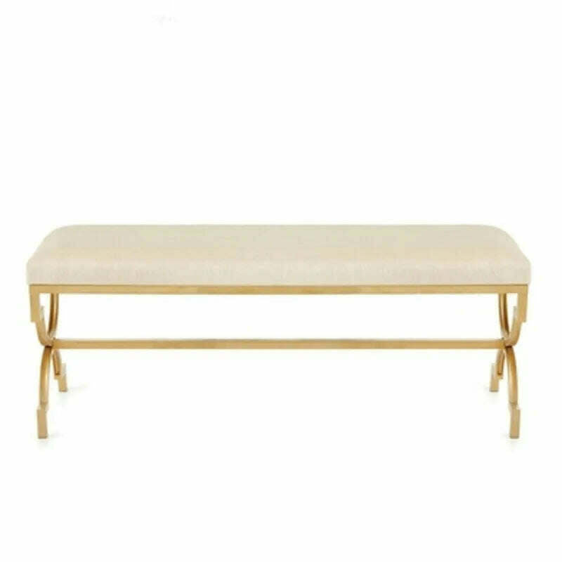 Nordic Sofa Hallway Bench Home Door Shoe Stool Light Luxury Bed Tail Stool Home Furniture Clothing Store Rest Stool - KIMLUD