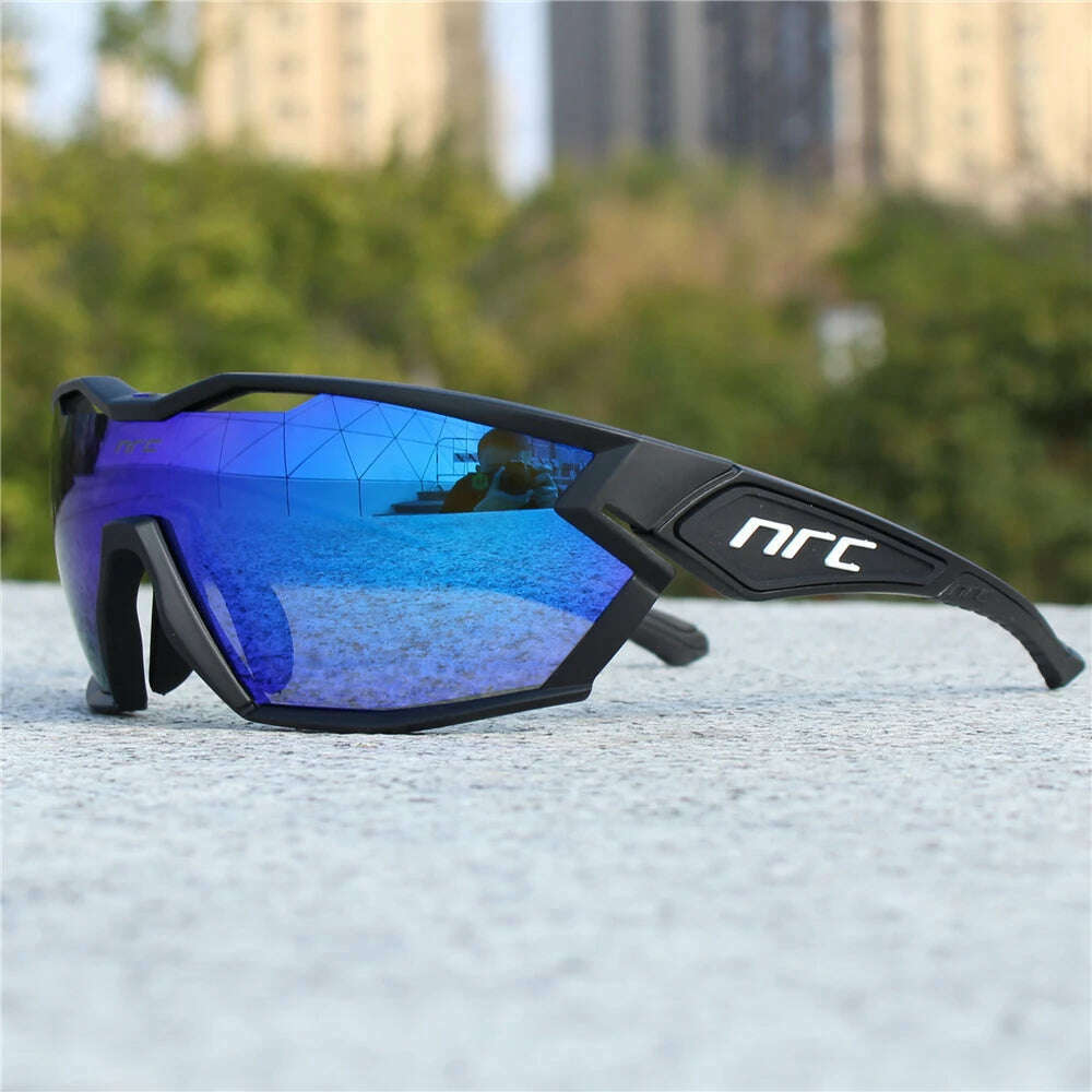 NRC X2 PRide 3lens Cycling Glasses Man Mountain Bike Bicycle Sport Sunglasses MTB Cycling Eyewear Woman - KIMLUD