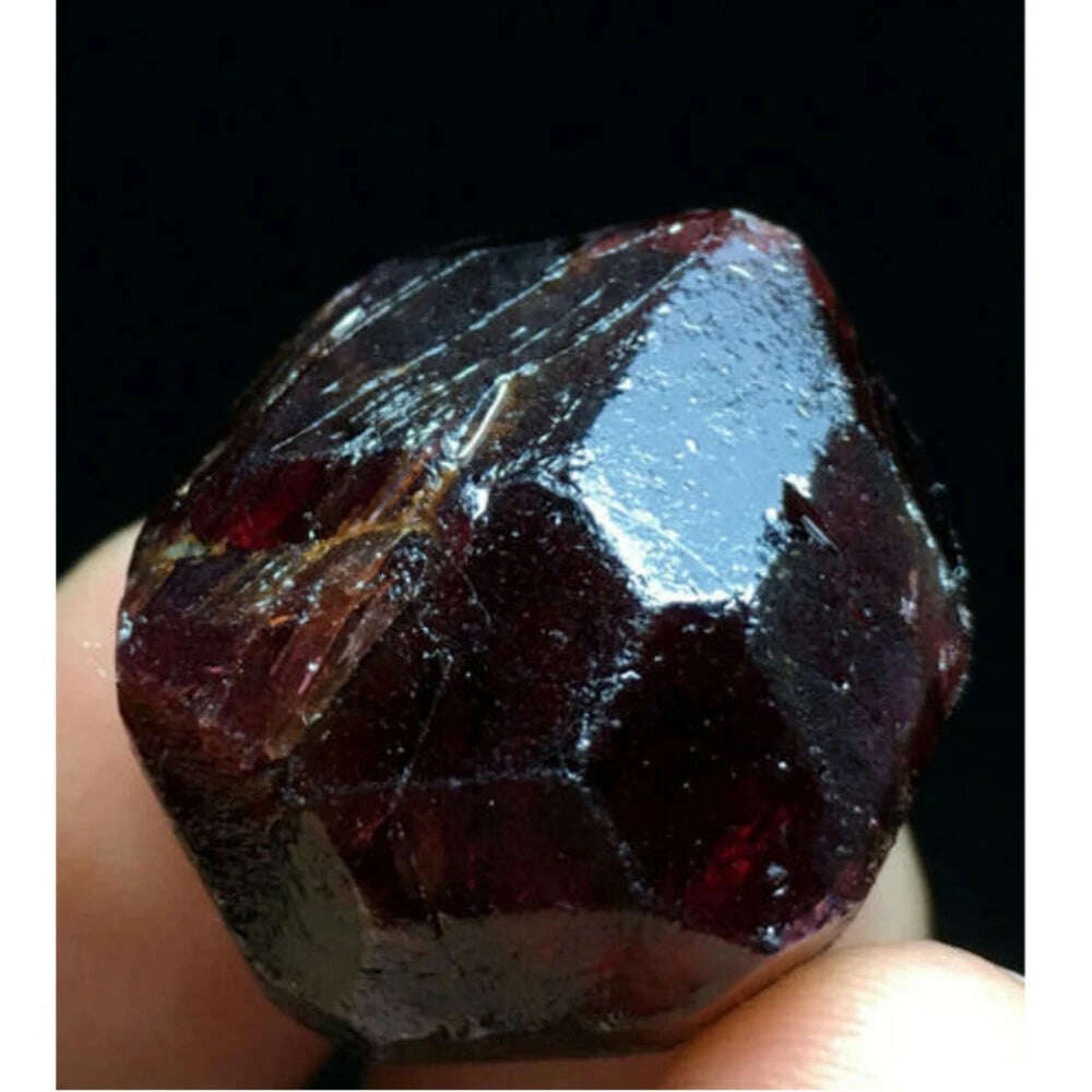 KIMLUD, Original  Natural  Red Garnet Crystal Gemstone Rough Stone Mineral Specimen Healing Quartz, KIMLUD Womens Clothes