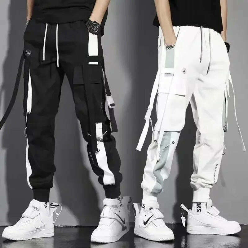 Overalls Sport Extra Large Size Men Sweatpants Women Korean Reviews Many Clothes Men Pants Cargo Man Y2k Vintage Work Wear Scene - KIMLUD