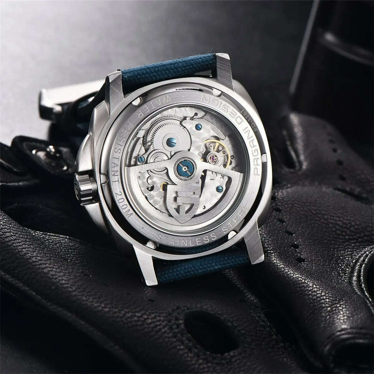 KIMLUD, PAGANI Design New Men Automatic Mechanical Watches Diver Watch For Top Brand Luxury 200M Waterproof AR Sapphire Watch for Men, KIMLUD Womens Clothes