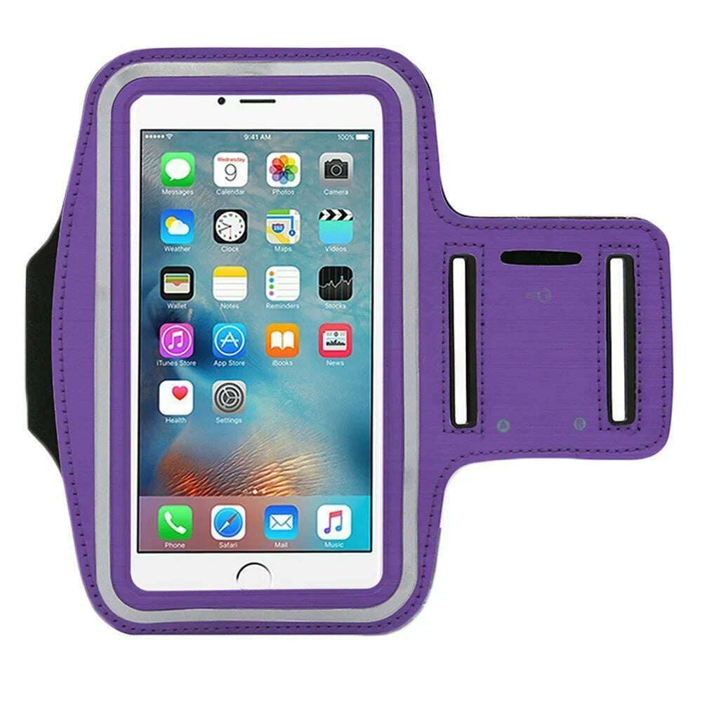 KIMLUD, Phone Arm Band Case Running Armband Sports Accessories Phone Arm Bag Cell Phone Arms Band Armbands Touch Screen Running Bags, KIMLUD Womens Clothes