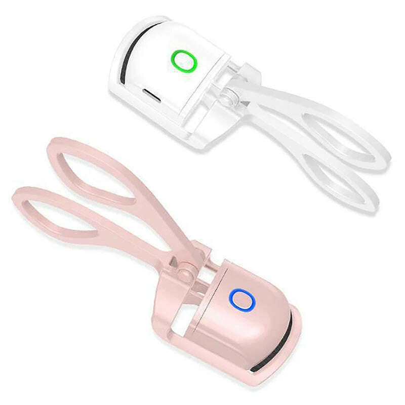 Portable Eye Lash Perm Shaping And Lasting Curling Thermal Eyelash Clip Electric Eyelash Curler USB Charging Model Fast Heating - KIMLUD