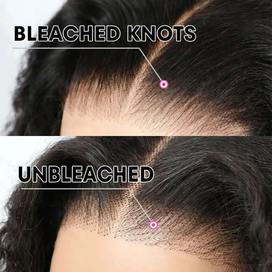 KIMLUD, Pre Bleached Wear And Go Glueless Human Hair Ready To Wear Curly Wave Bob Lace Front Wig Pre Cut Transparent Lace Wigs For Women, KIMLUD Womens Clothes