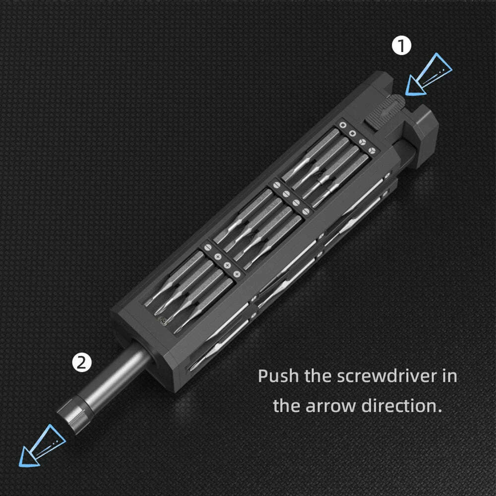 KIMLUD, Precision Screwdriver Set 32/43/46 in 1 Magnetic Torx Phillips Screw Bit Multifunctional Repair Tool Kit for Phone Watch Laptop, KIMLUD Womens Clothes