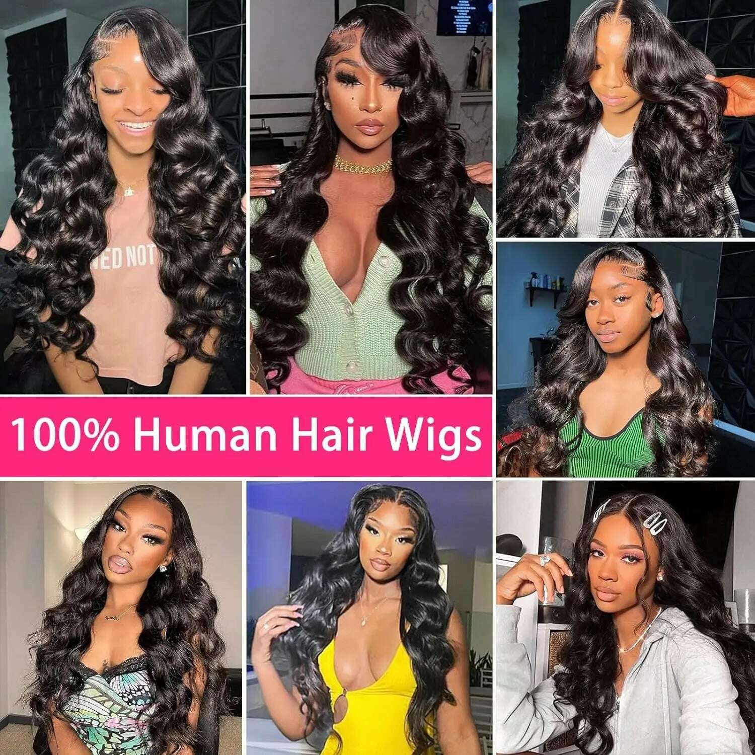 KIMLUD, Body Wave Lace Front Wig Human Hair 180% Density 13X4 HD Lace Frontal Wigs Pre Plucked 12A Brazilian Wigs 30 Inch Natural Color, KIMLUD Womens Clothes