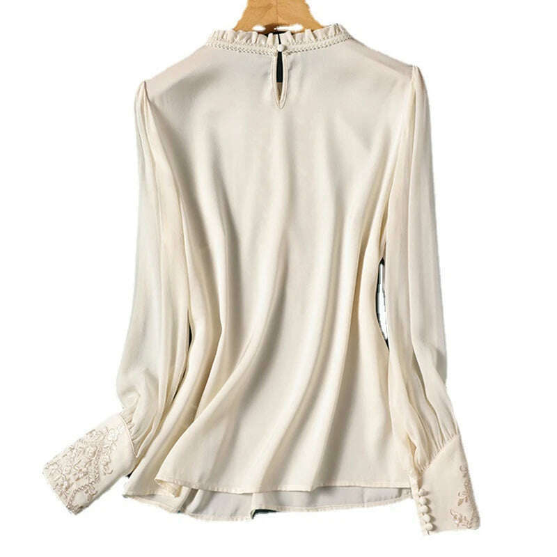 Stylish Women's Blouse for a Chic Look Fashion Luxury Women's Tops with Graceful Design Spring Summer tops blusa mujer - KIMLUD