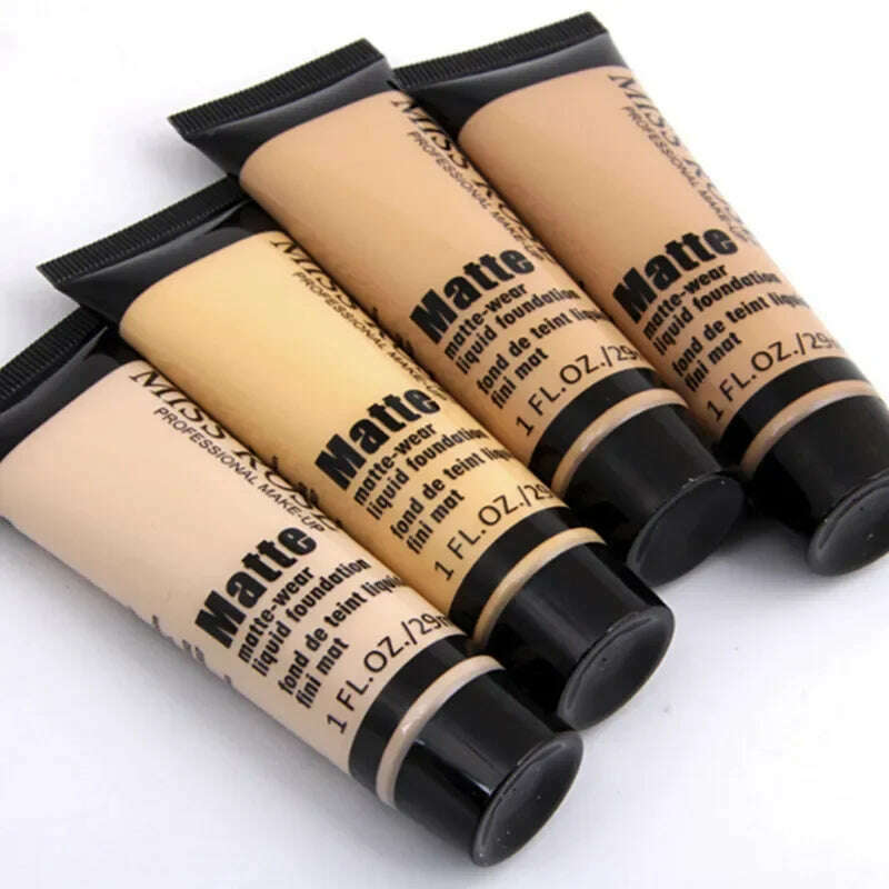 Professional Base Matte Liquid Foundation Makeup Waterproof Face Concealer Foundation Cosmetics Repair Face Make Up - KIMLUD