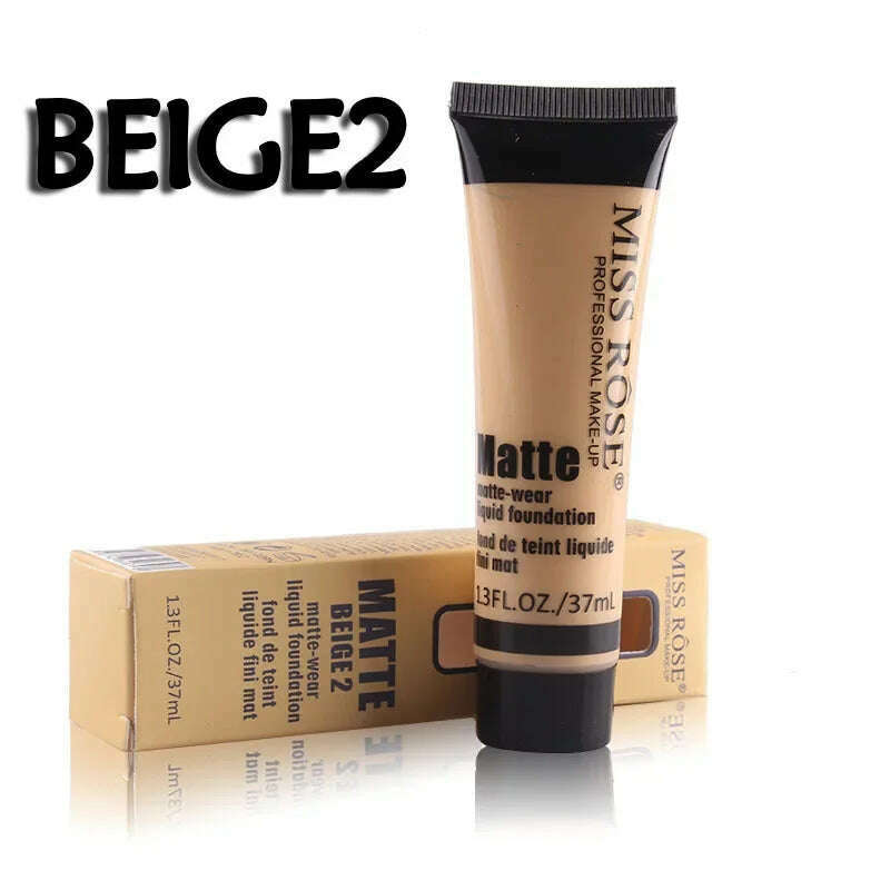 Professional Base Matte Liquid Foundation Makeup Waterproof Face Concealer Foundation Cosmetics Repair Face Make Up - KIMLUD