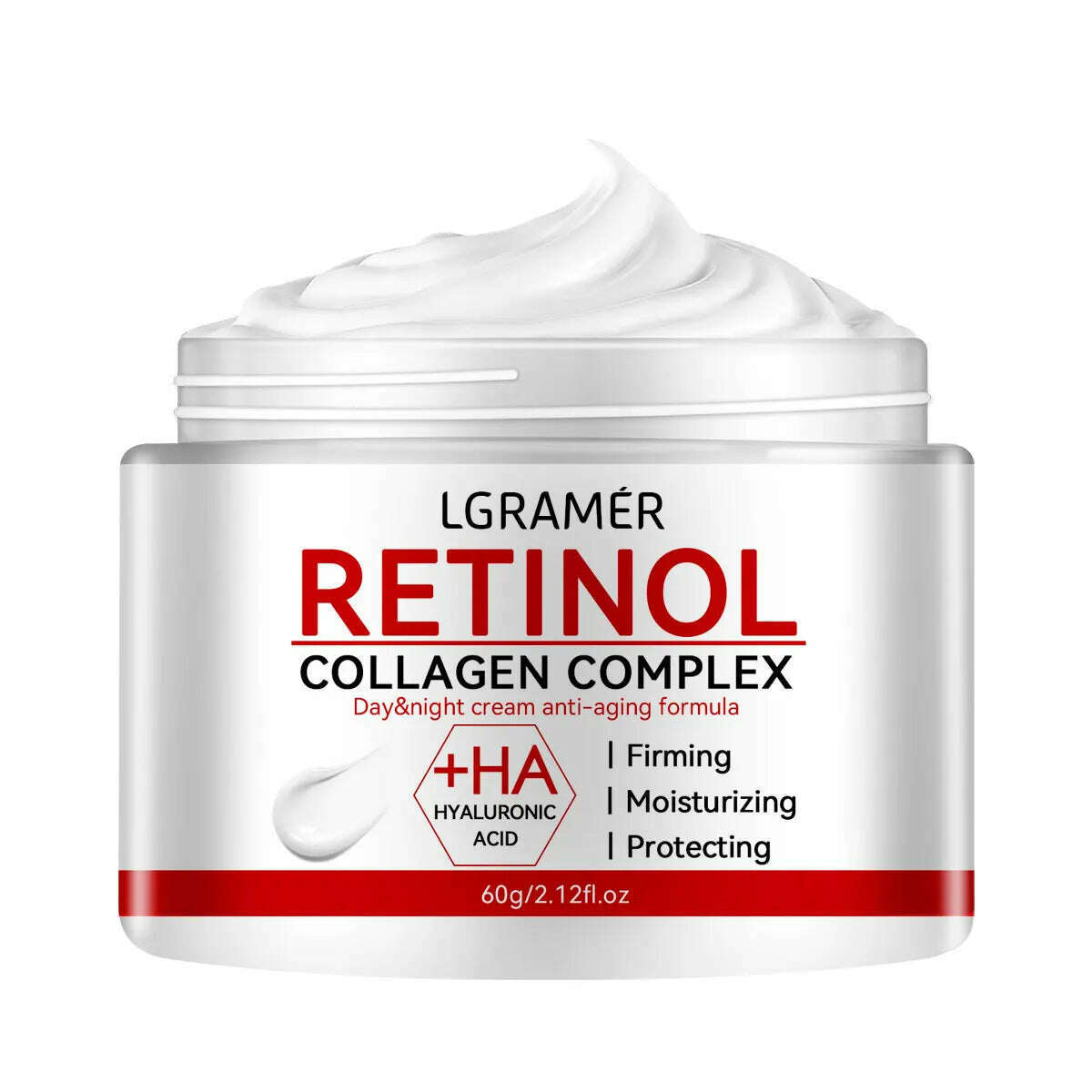 KIMLUD, Retinol Anti Aging Face Cream Moisturizing Wrinkle Remover Collagen Hyaluronic Acid Creams Skin Care Cosmetic 50ML, 60g, KIMLUD APPAREL - Womens Clothes