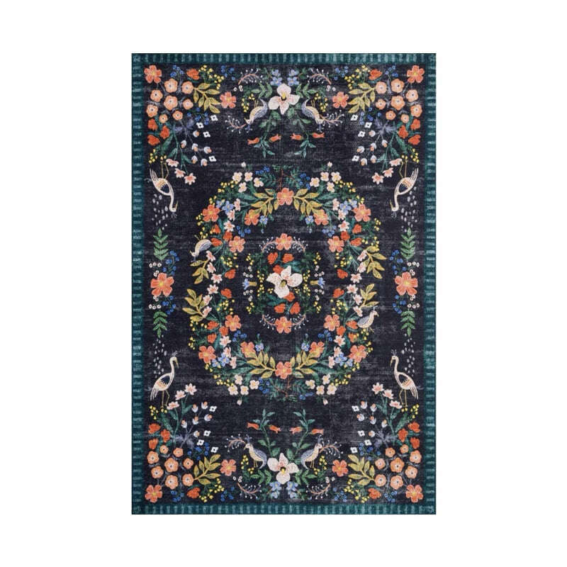 KIMLUD, Retro Bohemian Carpet Living Room Sofa Large Home Decor Soft Rug Bedroom Study Luxury Classical Garden Polyester Home Floor Mats, HU-1 / 55x150cm, KIMLUD APPAREL - Womens Clothes