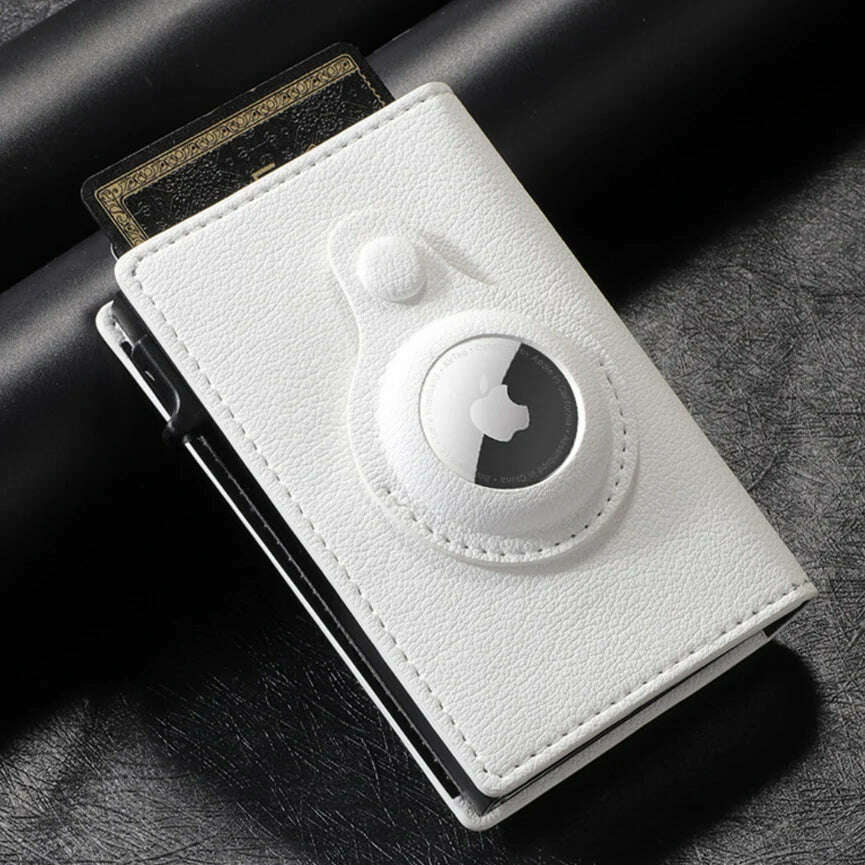 RFID protect aluminum pop up card wallet - KIMLUD