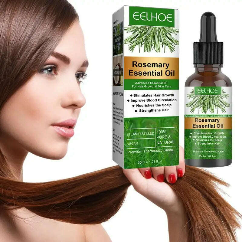 KIMLUD, Rosemary Essentiall Oil Hair Growth Products Organic Hair Products Scalp Hair Strengthening Oil For Nourish Shiny Hair Healthy, KIMLUD Womens Clothes