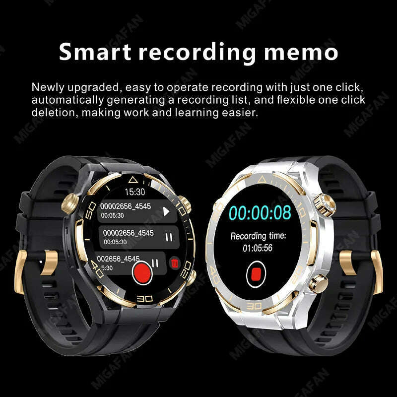 S30 Max Smart Watch 4GB ROM Photo Album Music Gesture Control NFC Compass Heart Rate for Huawei Watches Ultimate Smartwatch Men - KIMLUD