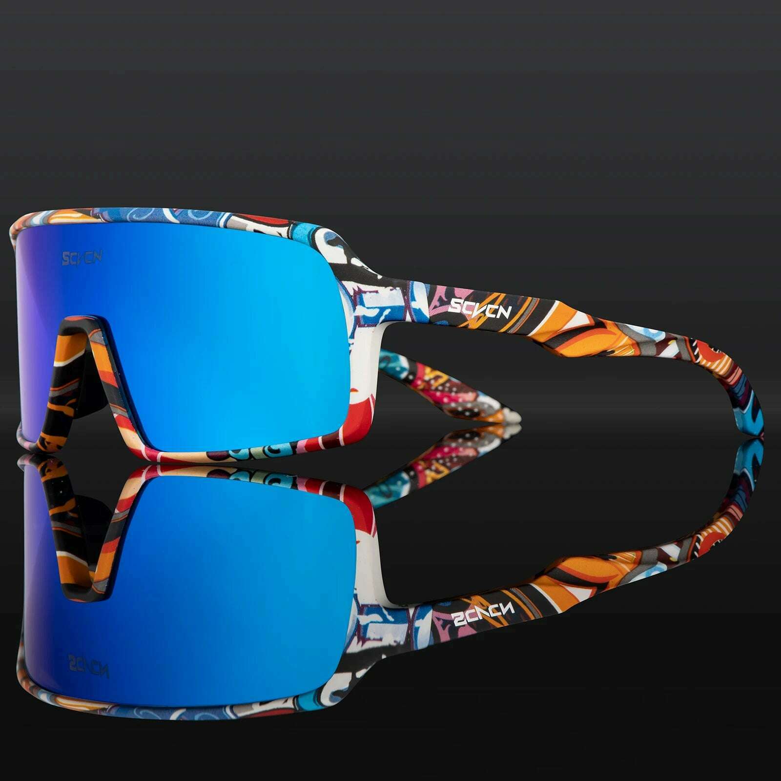 KIMLUD, SCVCN Photochromic Cycling Sunglasses Outdoor Sports Running Goggles for Men Women MTB Bicycle Glasses UV400 Bike Cycle Eyewear, 09 / 1lens / CHINA, KIMLUD APPAREL - Womens Clothes