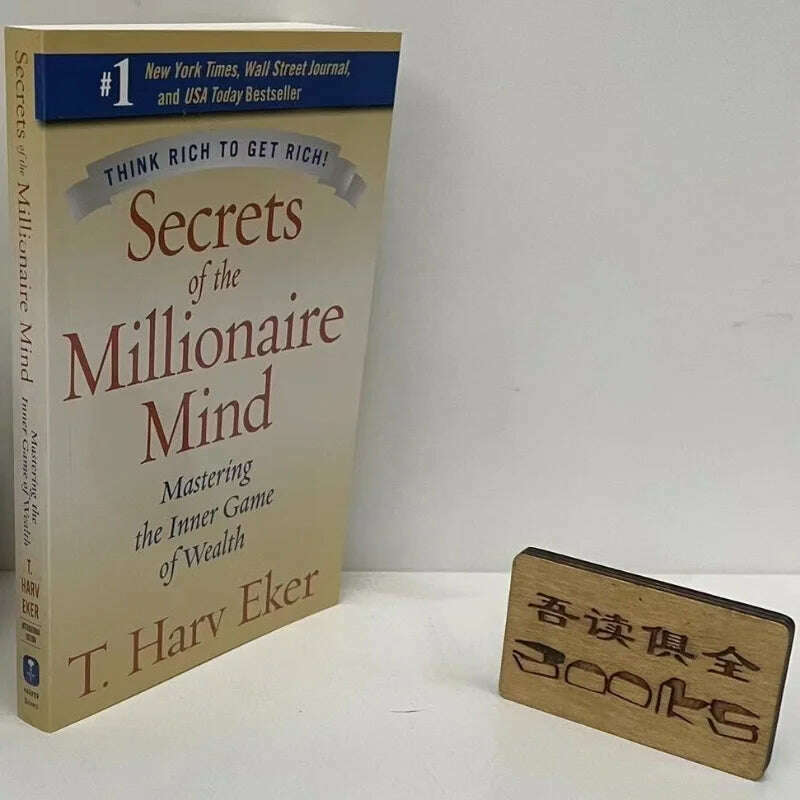 Secrets of the Millionaire Mind By T. Harv Eker Mastering the Inner Game of Wealth Financial Enlightenment Education Book - KIMLUD