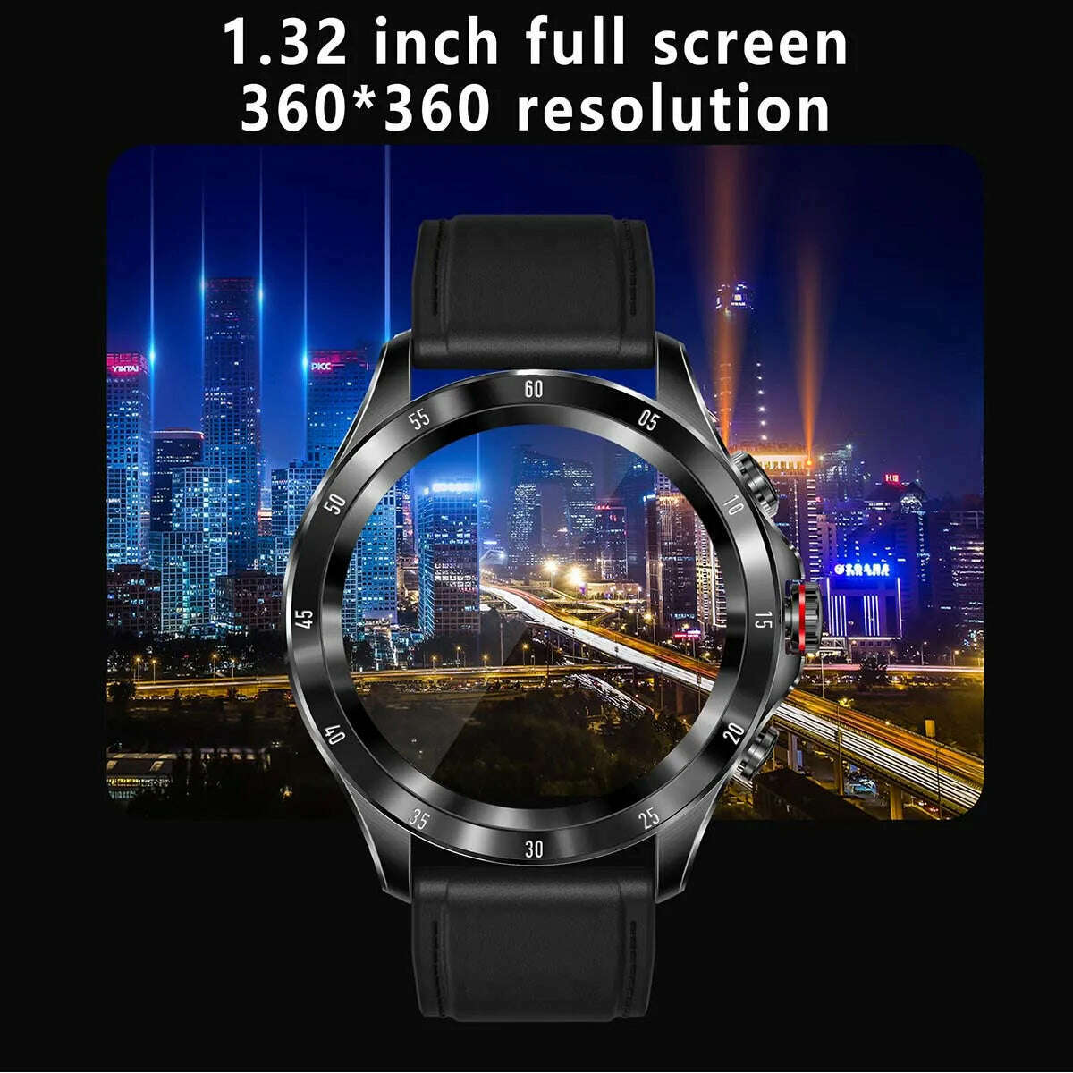 SENBONO New Men's Smart Watch Max7 Bluetooth Answer Call Man Watch IP68 Waterproof Thermometer Tracker Sport Smartwatch Men 2022 - KIMLUD