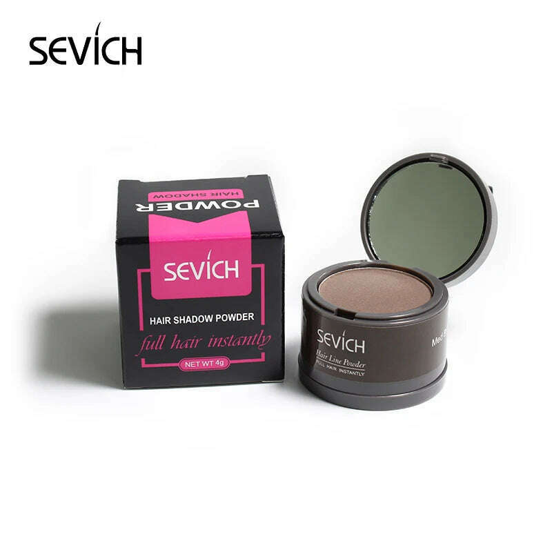 Sevich 8 color Hair Shadow Powder Repair Hair Shadow Hair line Modified Hair Concealer Natural Cover Instant Hair Fluffy Powder - KIMLUD