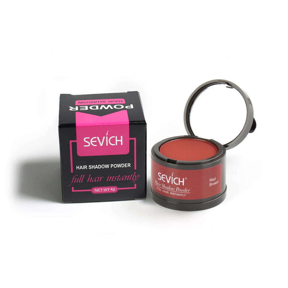 Sevich 8 color Hair Shadow Powder Repair Hair Shadow Hair line Modified Hair Concealer Natural Cover Instant Hair Fluffy Powder - KIMLUD