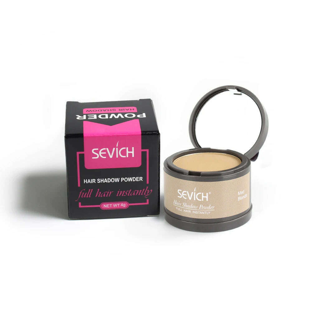 Sevich 8 color Hair Shadow Powder Repair Hair Shadow Hair line Modified Hair Concealer Natural Cover Instant Hair Fluffy Powder - KIMLUD