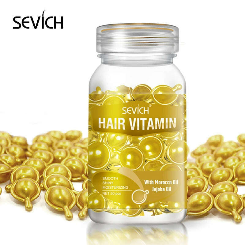 KIMLUD, Sevich Moroccan Treatment Oil For Dry Hair Nourishing & Scalp Treatments Hair Vitamin Keratin Complex Oil Capsule Hair Serum, Smoothing Hair / CHINA, KIMLUD APPAREL - Womens Clothes