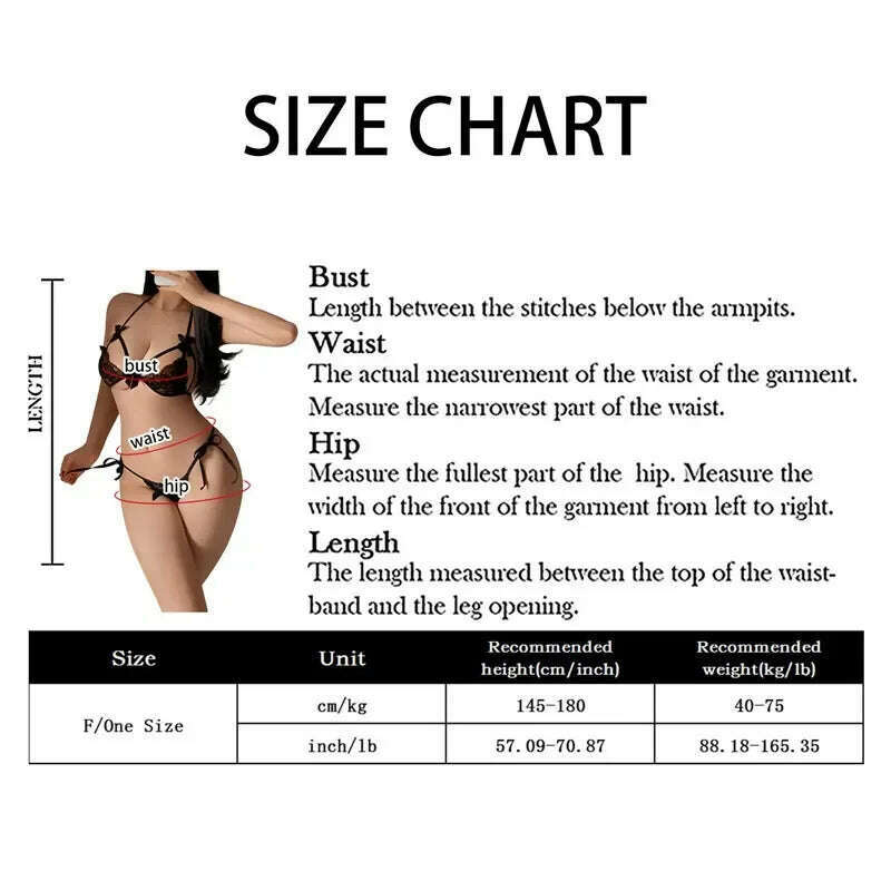 KIMLUD, Sexy Lingerie Open Bra BIKINI Set Underwear for Sex Lace Sleepwear Lingerie Babydoll Bodysuit Erotic Sexi Mini Panties Set, KIMLUD Womens Clothes