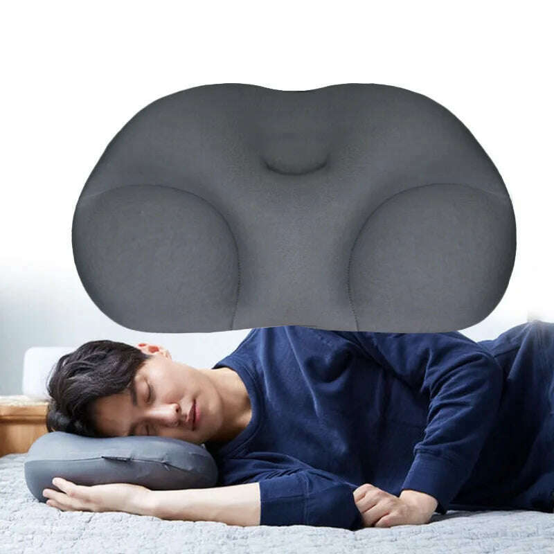 KIMLUD, Sleep Pillows Egg Sleeper Memory Foam Soft Orthopedic Neck Pillow Almighty Microsphere Foam Soft Butterfly Shaped Foam Cushion, KIMLUD Womens Clothes