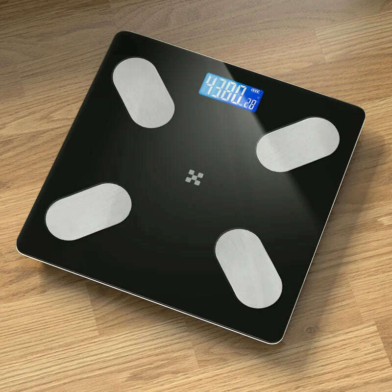 KIMLUD, Smart Bluetooth Weight Scale Multi-functional Human Electronic Scale Home Professional Fat Measurement Height Weight, KIMLUD Womens Clothes